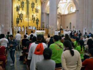 Anuncia obispo instalación de cámaras de vigilancia y pantallas en Catedral de Zacatecas