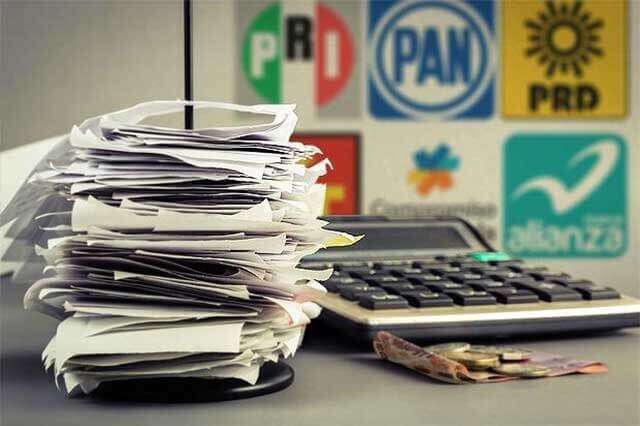 IMPONEN MULTAS DE 32 MILLONES A PARTIDOS POLÍTICOS