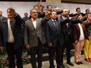 TOMA PROTESTA ALCALDE DE VILLANUEVA COMO VICEPRESIDENTE DE AALMAC