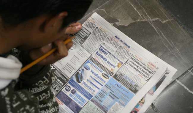 ZACATECAS, TERCER LUGAR EN DESEMPLEO