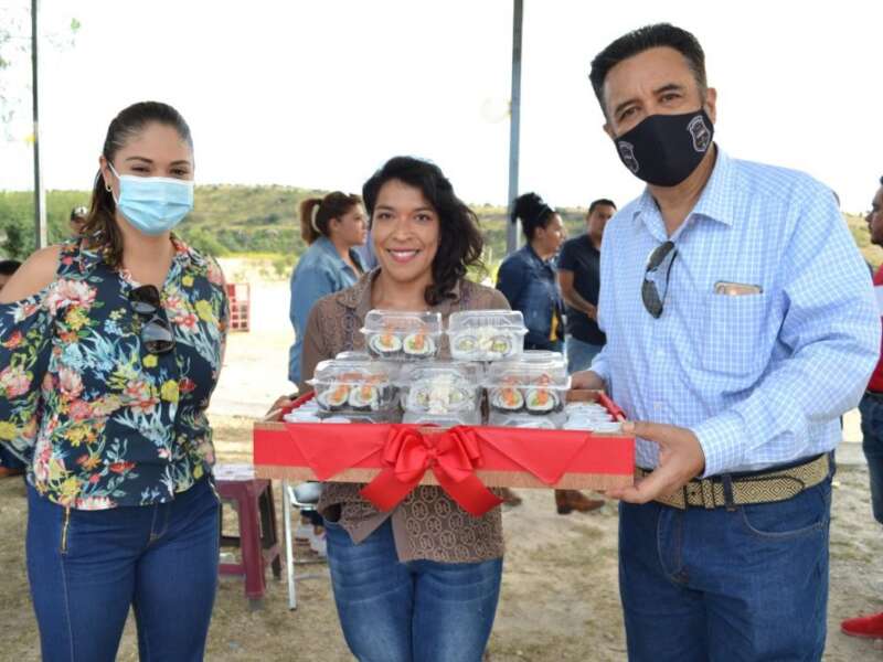 INAUGURAN TECHADO DE LIENZO CHARRO DE SAN TADEO, VILLANUEVA
