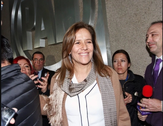 REGRESA MARGARITA ZAVALA AL PAN; BUSCARÁ UNA DIPUTACIÓN FEDERAL