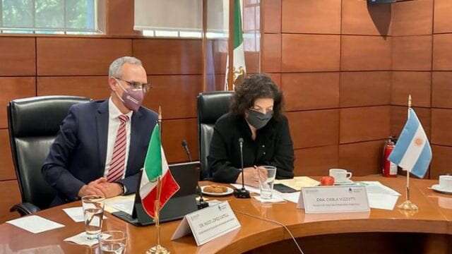 ACUERDAN MÉXICO Y ARGENTINA CREACIÓN DE PLATAFORMA BINACIONAL SANITARIA