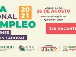 REALIZARÁN FERIA DEL EMPLEO VIRTUAL EN ZACATECAS