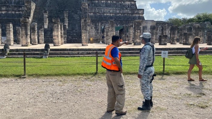 REFUERZA GUARDIA NACIONAL SEGURIDAD EN ZONAS ARQQUEOLÓGICAS