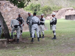 REFUERZA GUARDIA NACIONAL SEGURIDAD EN ZONAS ARQQUEOLÓGICAS