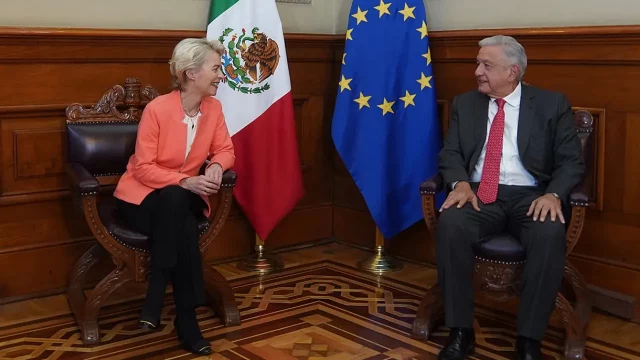 BUSCA UE FIRMAR TRATDO DE LIBRE COMERCIO EN MÉXICO