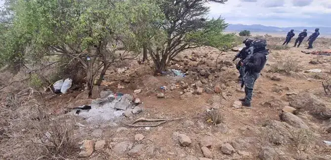 DESMANTELAN CAMPAMENTO DELICUENCIAL EN VILLANUEVA