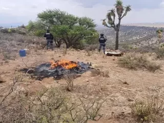 DESMANTELAN CAMPAMENTO DELICUENCIAL EN VILLANUEVA
