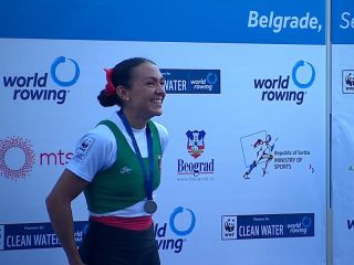 GANA MEXICANA MEDALLA DE PLATA EN MUNDIAL DE REMO