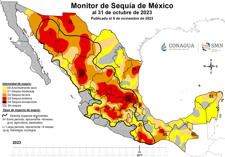 REPORTAN SEQUÍA EN 91% DE TERRITORIO ZACATECANO