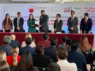 ENTREGAN REGLAMENTO DE LEY DE CAMBIO CLIMÁTICO EN ZACATECAS