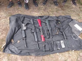 DETIENEN A 5 PERSONAS EN OJOCALIENTE POR POSESIÓN DE ARMAS DE FUEGO