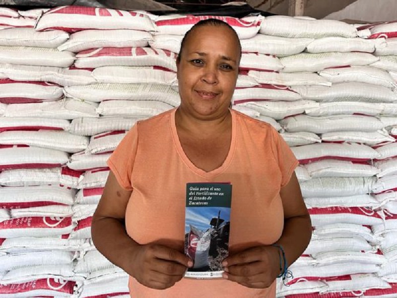 OFRECEN FERTLIZANTE GRATUITO A CAMPESINOS EN ZACATECAS