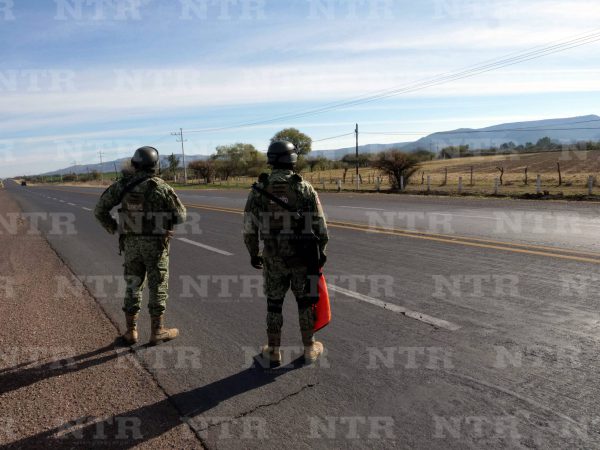 ENCUENTRAN BOLSAS CON RESTOS HUMANOS EN CARRETERA DE VILLANUEVA