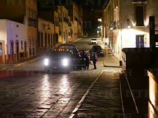 SE ENFRENTAN POLICÍAS Y DELINCUENTES EN CAPITAL DE ZACATECAS
