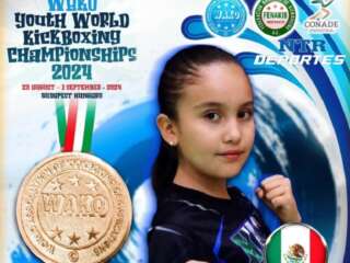 GANA ZACATECANA MEDALLA DE ORO EN MUNDIAL DE KICKBOXING