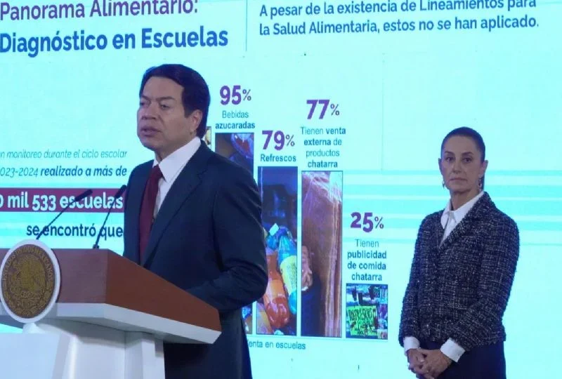 PROHIBIRÁN COMIDA CHATARRA EN ESCUELAS DE MÉXICO