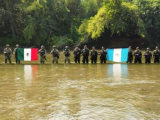 REFUERZA GUATEMALA VIGILANCIA EN FRONTERA CON MÉXICO PARA DETENER ACTIVIDADES ILÍCITAS