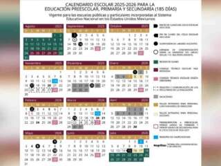 AUMENTAN 5 DÍAS LAS VACACIONES EN CALENDARIO ESCOLAR DE MÉXICO
