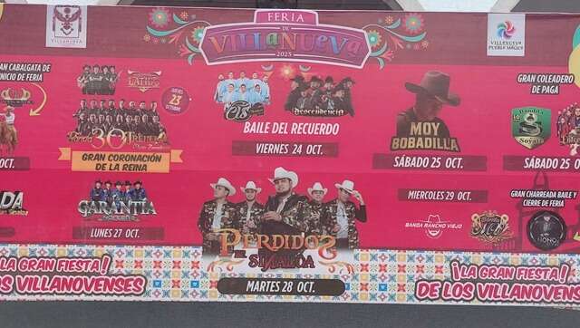PRESENTAN PROGRAMA PARA LA FERIA DE VILLANUEVA 2025